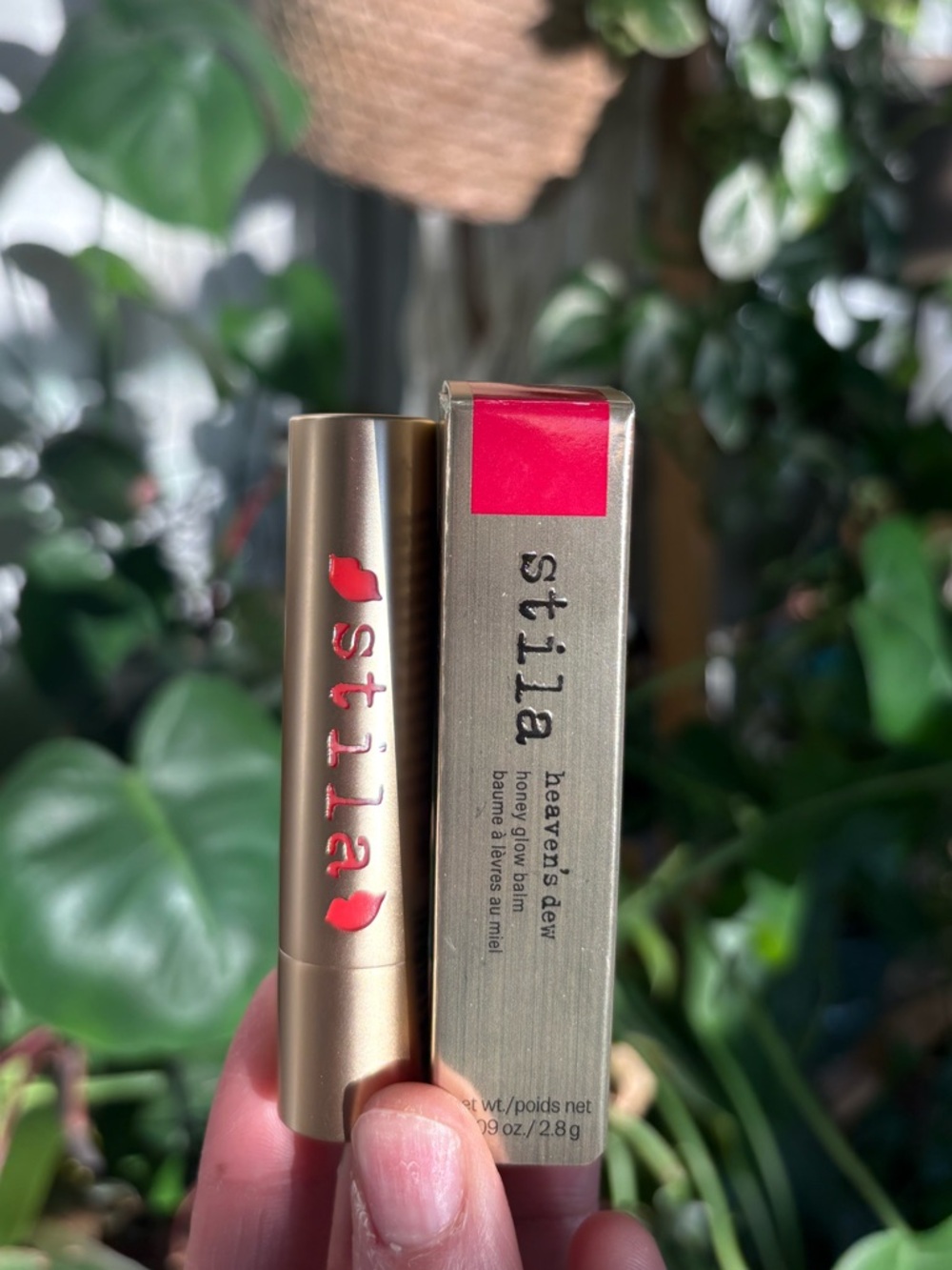 Stila Heavens Dew Honey Glow Balm in Cherry Oh, 0.09 oz.
